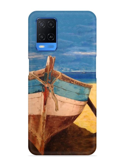 Canvas Painting Snap Case for Oppo A54 Zapvi