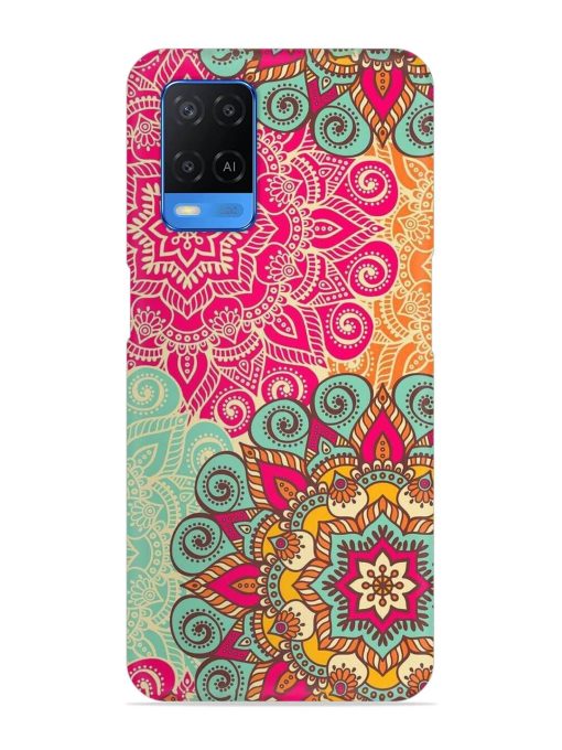 Mandala Seamless Snap Case for Oppo A54 Zapvi