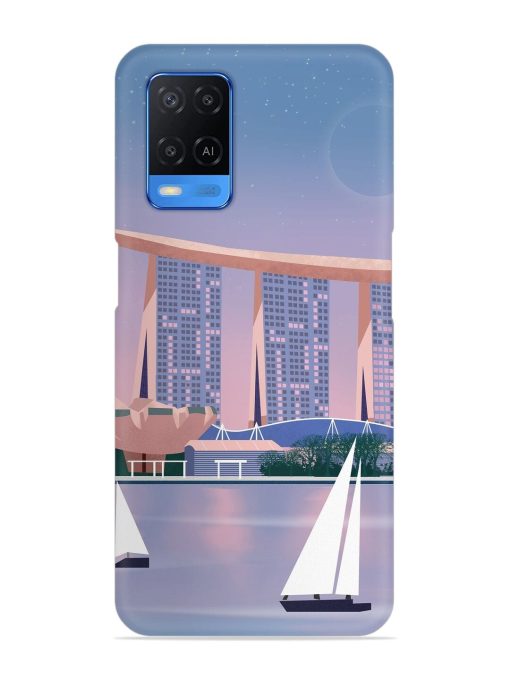 Singapore Scenery Architecture Snap Case for Oppo A54 Zapvi