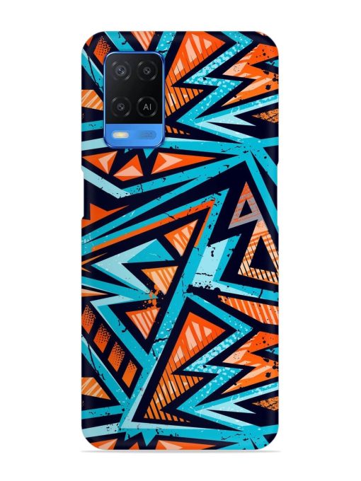 Abstract Seamless Grunge Snap Case for Oppo A54