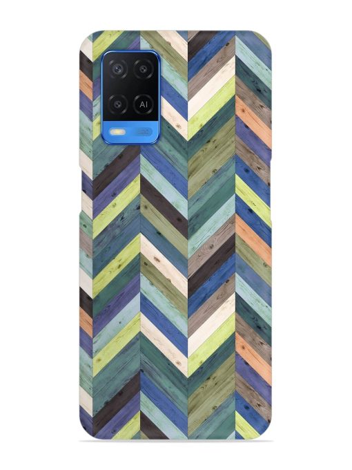 Chevron Random Color Snap Case for Oppo A54