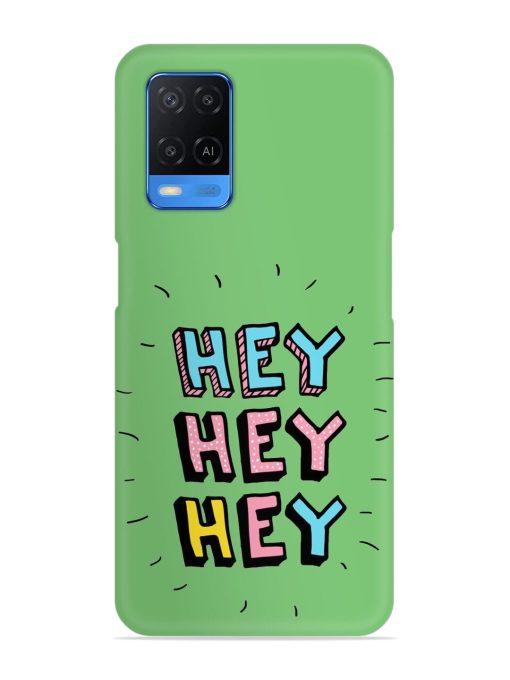 Hey Vector Cartoon Snap Case for Oppo A54