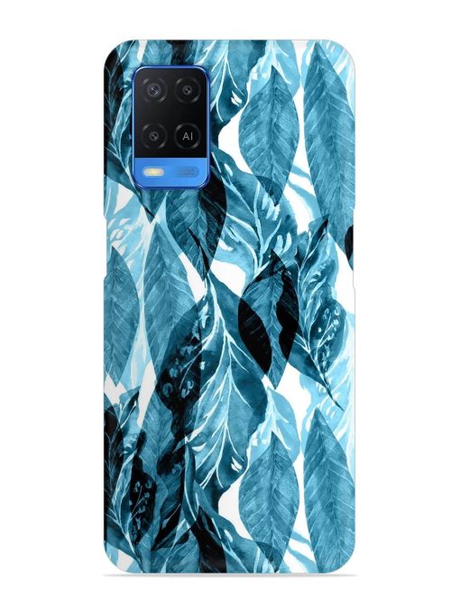 Leaves Pattern Jungle Snap Case for Oppo A54