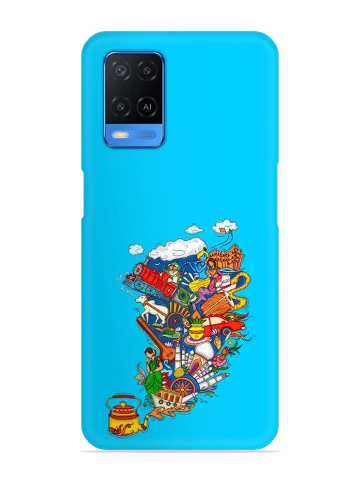 Vector Design Indian Snap Case for Oppo A54