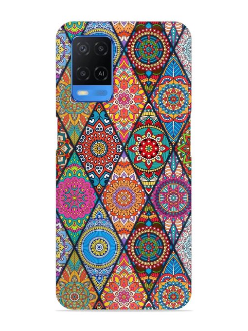 Seamless Tile Pattern Snap Case for Oppo A54 Zapvi