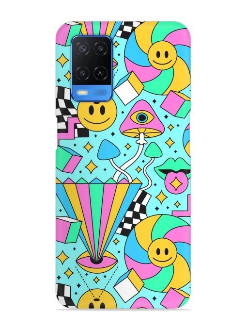 Trippy Rainbow 60S Snap Case for Oppo A54