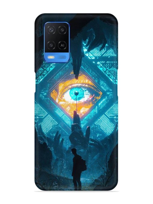 Arcane Eye Snap Case for Oppo A54 Zapvi