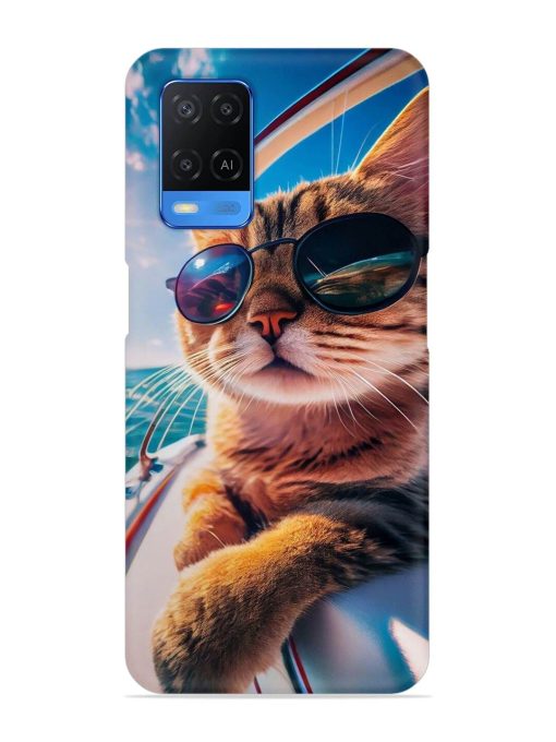 Cat In Style Snap Case for Oppo A54