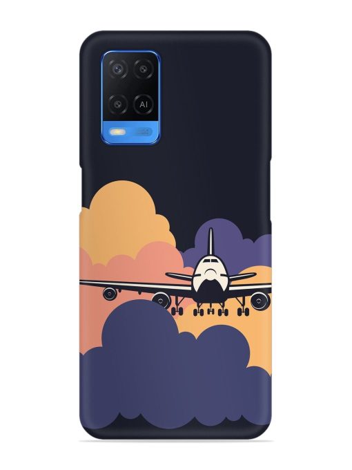 Aeroplane vector Snap Case for Oppo A54