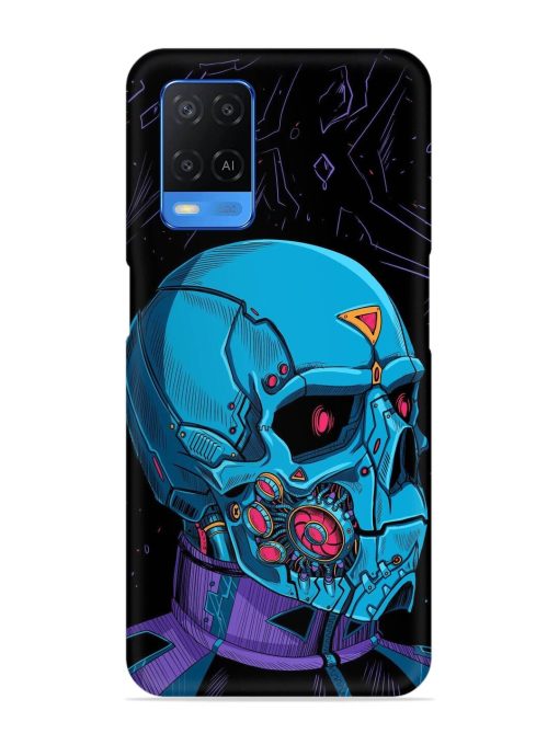 Skull Robo Vector Snap Case for Oppo A54