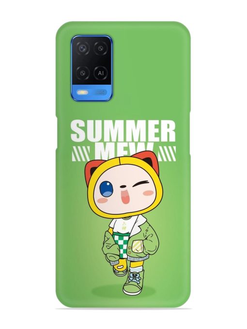 Summer Mew Snap Case for Oppo A54 Zapvi