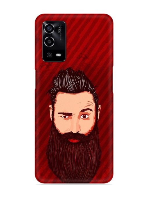 Beardo Man Snap Case for Oppo A55 Zapvi