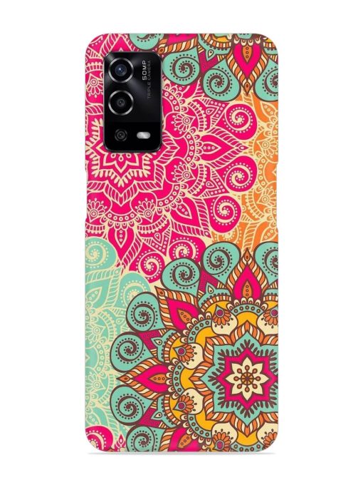 Mandala Seamless Snap Case for Oppo A55 Zapvi