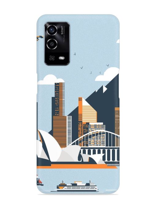 Sydney Opera Landscape Snap Case for Oppo A55 Zapvi