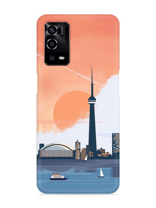 Toronto Canada Snap Case for Oppo A55 Zapvi