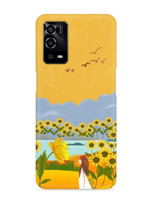 Beginning Of Autumn Snap Case for Oppo A55 Zapvi