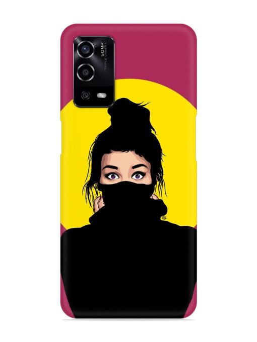 Girly Vector Snap Case for Oppo A55 Zapvi