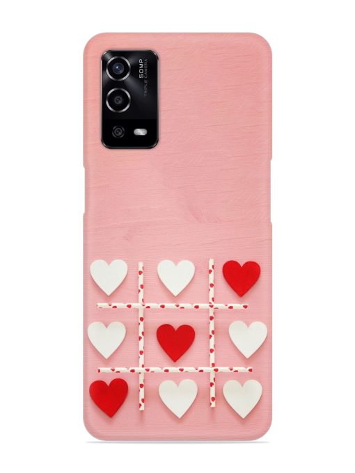 Valentines Day Concept Snap Case for Oppo A55 Zapvi