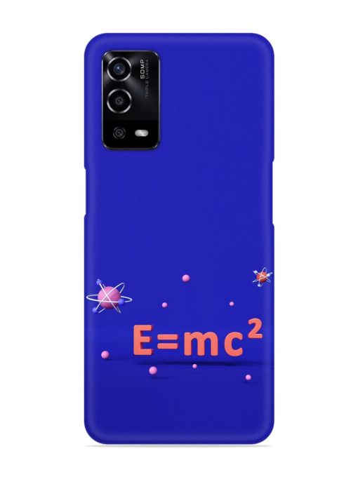 Formula Relativity Equation Snap Case for Oppo A55 Zapvi