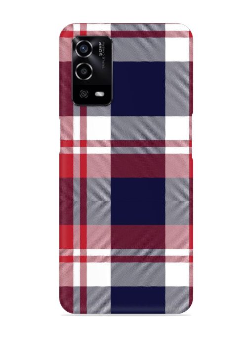 Classic Plaid Tartan Snap Case for Oppo A55 Zapvi