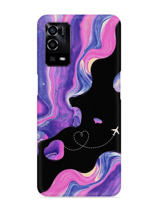 Glitter Art Snap Case for Oppo A55