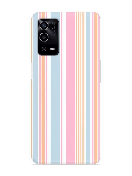 Stripe Seamless Pattern Snap Case for Oppo A55