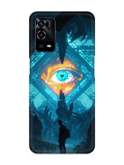 Arcane Eye Snap Case for Oppo A55 Zapvi