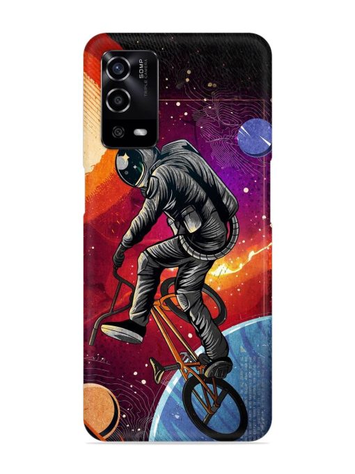 Super Eclipse Bmx Bike Snap Case for Oppo A55 Zapvi