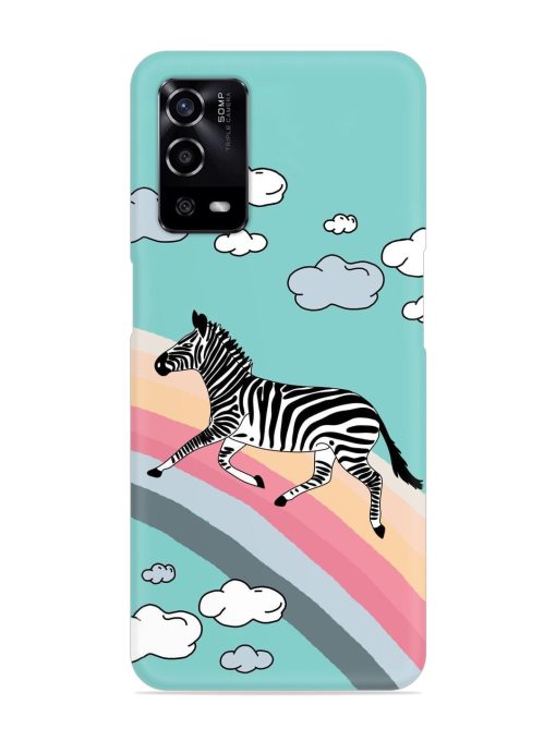 Running Zebra Snap Case for Oppo A55