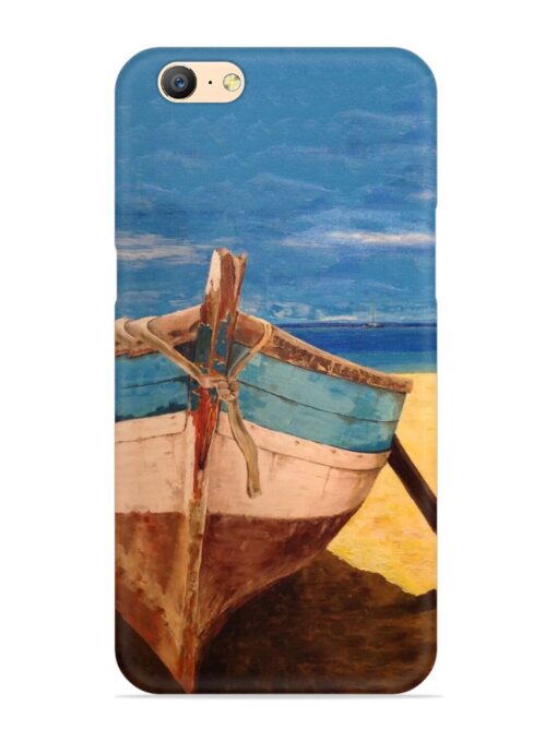 Canvas Painting Snap Case for Oppo A57 (2016) Zapvi