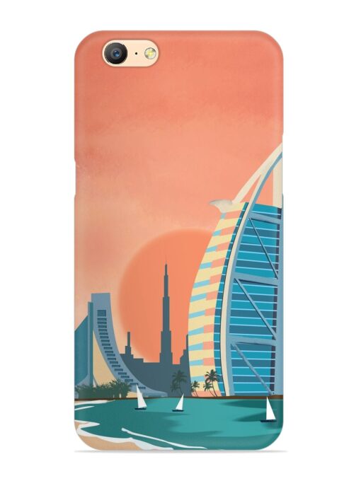 Dubai Architectural Scenery Snap Case for Oppo A57 (2016) Zapvi