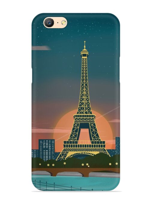 Scenery Architecture France Paris Snap Case for Oppo A57 (2016) Zapvi