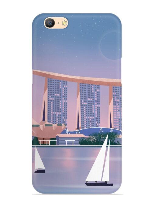 Singapore Scenery Architecture Snap Case for Oppo A57 (2016) Zapvi