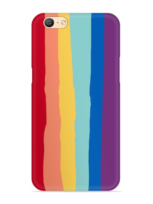 Rainbow Genuine Liquid Snap Case for Oppo A57 (2016) Zapvi