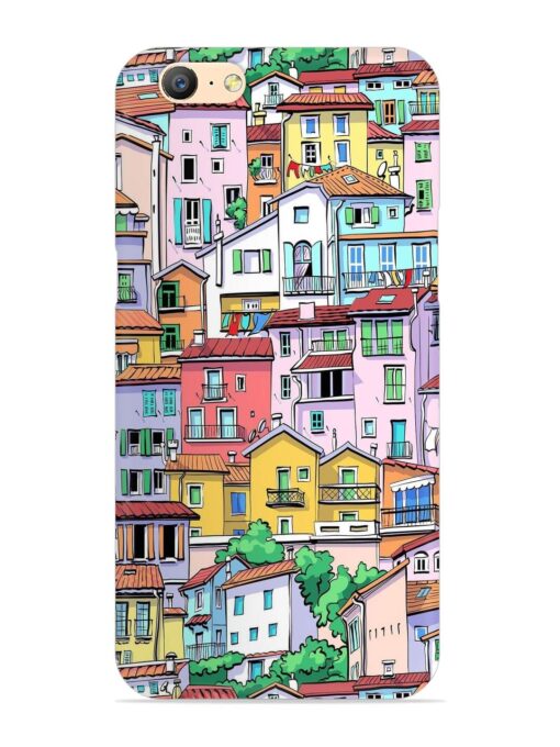 Europe Old Town Snap Case for Oppo A57 (2016) Zapvi