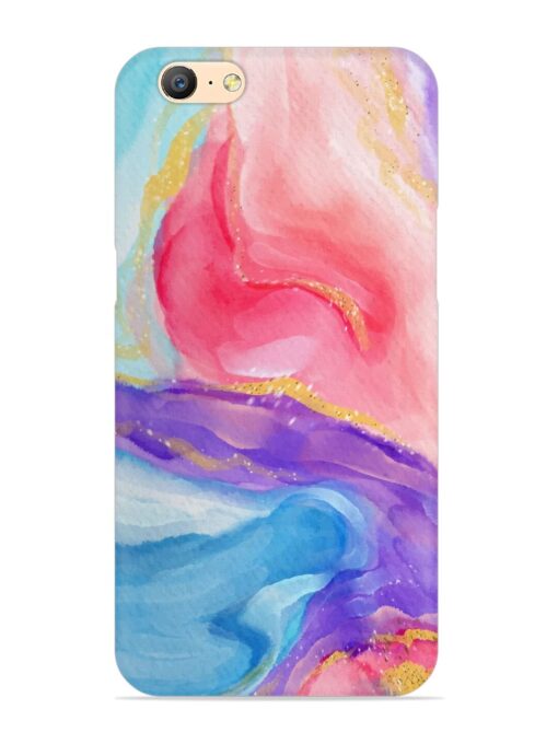 Watercolor Gradient Snap Case for Oppo A57 (2016) Zapvi