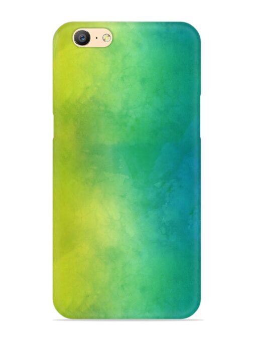 Yellow Green Gradient Snap Case for Oppo A57 (2016) Zapvi