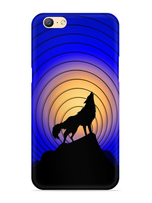 Fox Roaring Design Snap Case for Oppo A57 (2016) Zapvi