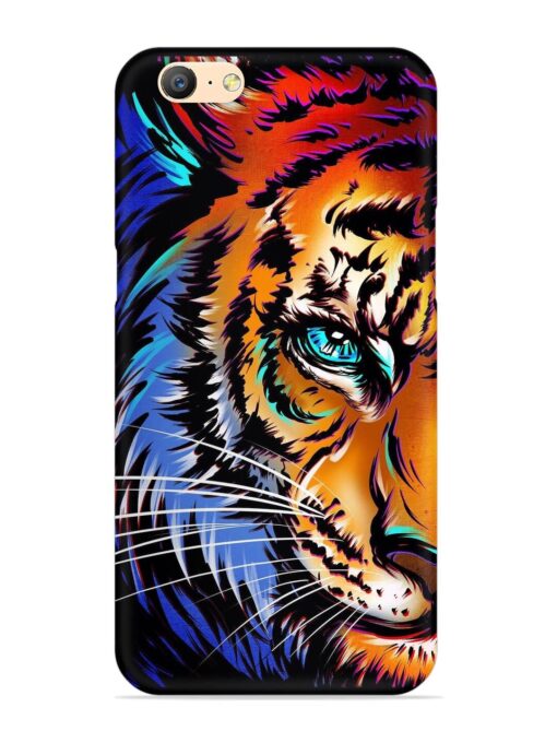 Colorful Lion Art Snap Case for Oppo A57 (2016) Zapvi