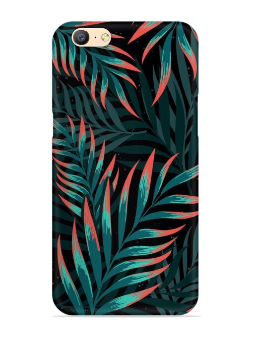 Green Leaf Art Snap Case for Oppo A57 (2016) Zapvi