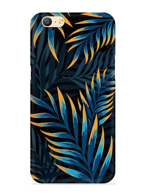 Abstract Leaf Art Snap Case for Oppo A57 (2016) Zapvi