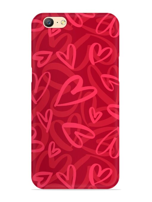 Seamless Romantic Pattern Snap Case for Oppo A57 (2016) Zapvi