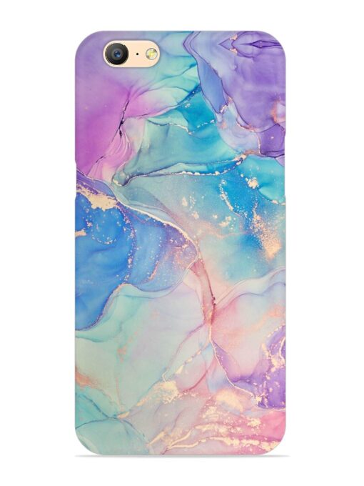 Alcohol Ink Colors Snap Case for Oppo A57 (2016) Zapvi