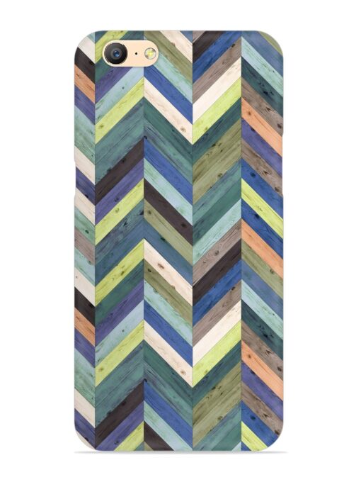 Chevron Random Color Snap Case for Oppo A57 (2016) Zapvi