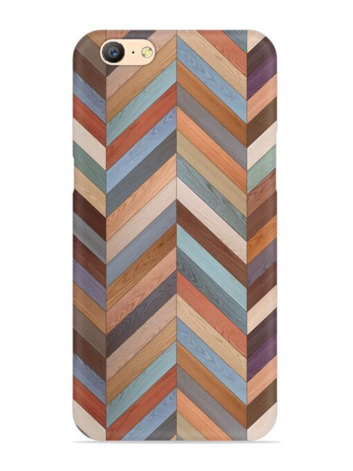 Seamless Wood Parquet Snap Case for Oppo A57 (2016)