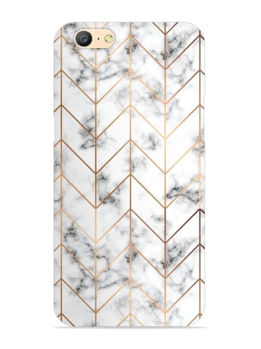 Vector Marble Texture Snap Case for Oppo A57 (2016) Zapvi