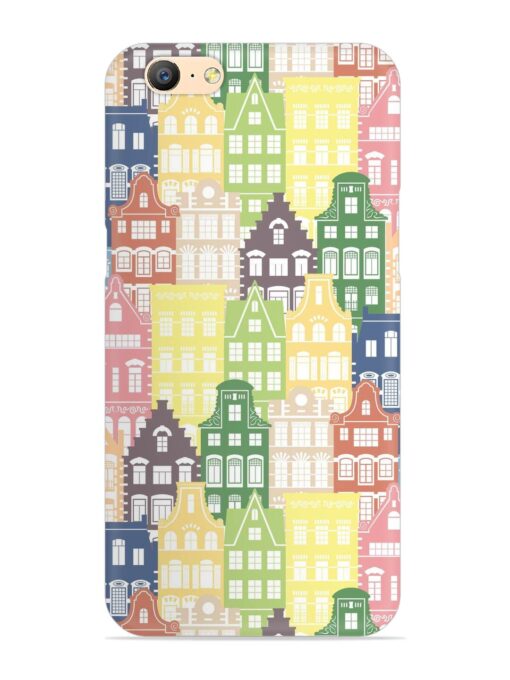 Seamless Shapes Pattern Snap Case for Oppo A57 (2016) Zapvi