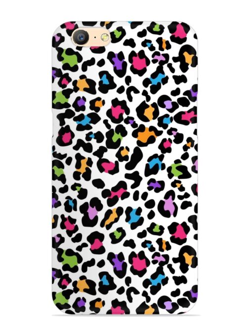 Seamless Leopard Pattern Snap Case for Oppo A57 (2016) Zapvi