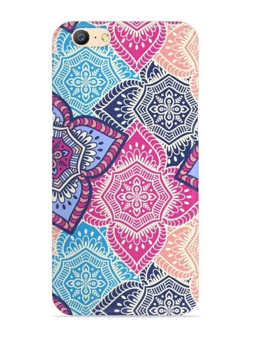 Ethnic Floral Seamless Snap Case for Oppo A57 (2016) Zapvi