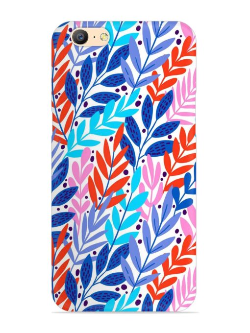 Bright Floral Tropical Snap Case for Oppo A57 (2016) Zapvi